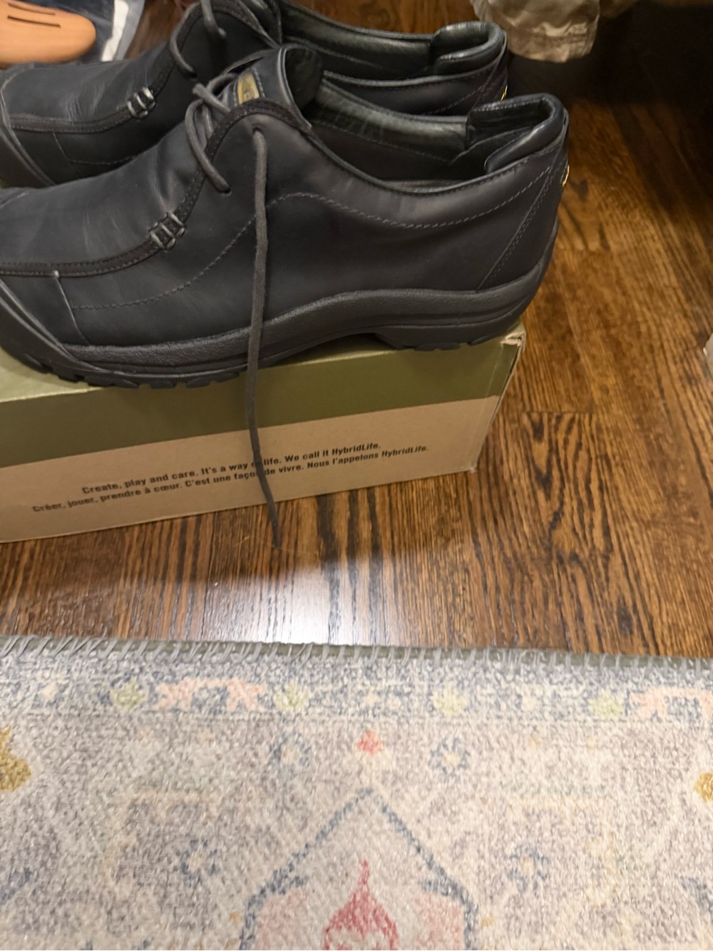 Keen Black Leather lace-up casual shoes - Picture 2 of 4